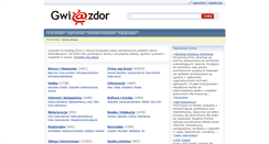 Desktop Screenshot of gwiazdor.pl